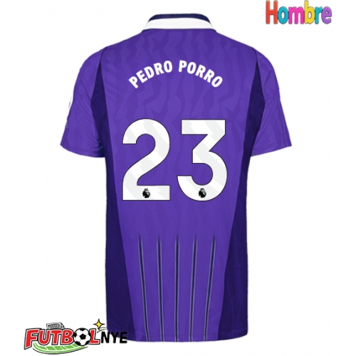 Camiseta Tottenham Hotspur Pedro Porro #23 Tercera Equipación 2026-27 manga corta